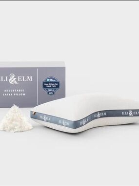 Adjustable Latex Pillow - White